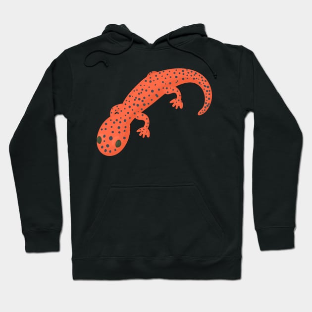 Red Lizard Hoodie by Imutobi